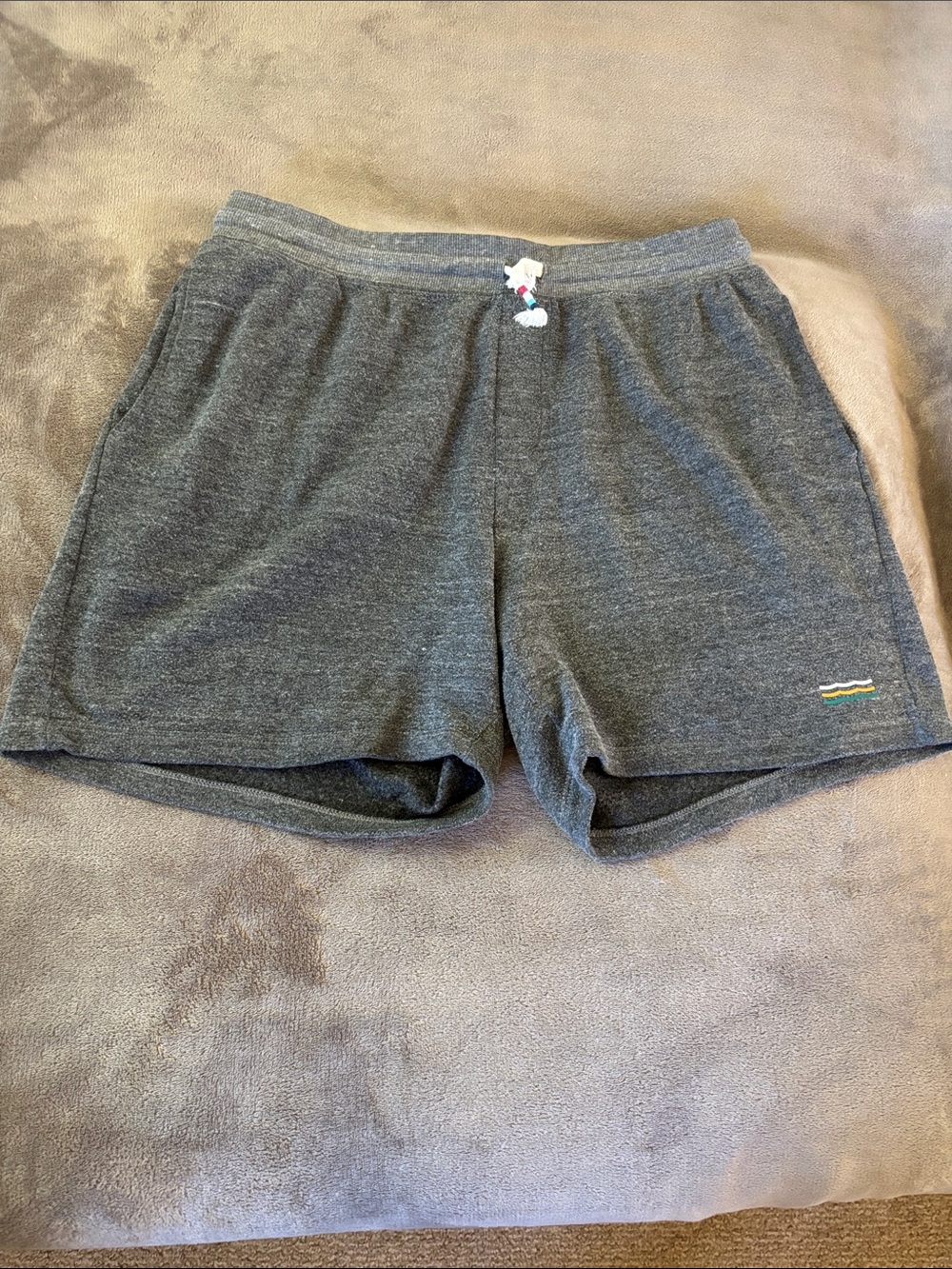 Sol Angeles Charcoal Gray Men's Lounge Shorts